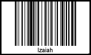 Barcode-Foto von Izaiah