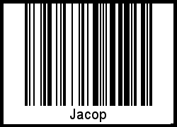 Interpretation von Jacop als Barcode