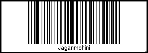 Barcode-Grafik von Jaganmohini