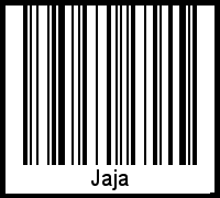 Interpretation von Jaja als Barcode