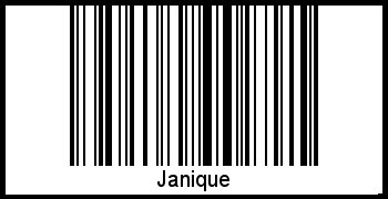 Barcode-Grafik von Janique