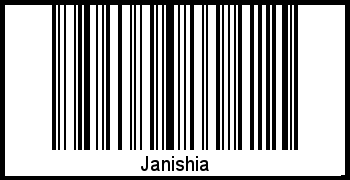 Der Voname Janishia als Barcode und QR-Code