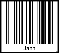 Barcode-Grafik von Jann