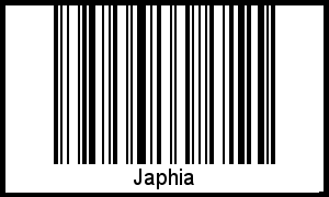 Barcode-Grafik von Japhia