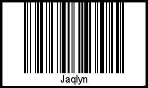 Barcode-Foto von Jaqlyn