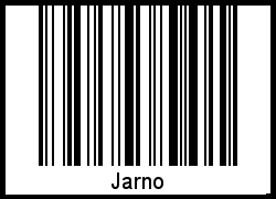 Interpretation von Jarno als Barcode