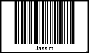 Interpretation von Jassim als Barcode