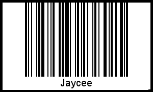 Jaycee als Barcode und QR-Code