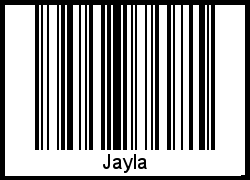 Barcode-Grafik von Jayla