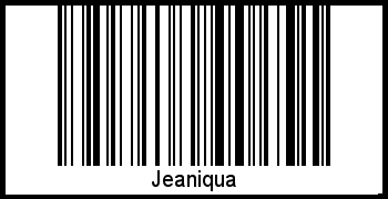 Barcode-Foto von Jeaniqua