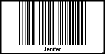 Barcode-Grafik von Jenifer