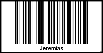 Interpretation von Jeremias als Barcode
