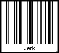 Barcode-Grafik von Jerk