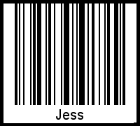 Interpretation von Jess als Barcode