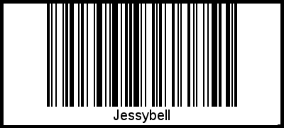 Interpretation von Jessybell als Barcode