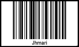 Interpretation von Jhmari als Barcode