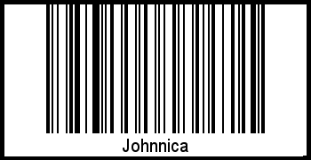 Der Voname Johnnica als Barcode und QR-Code