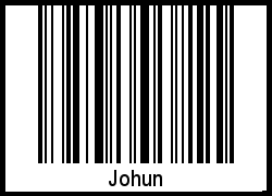 Barcode-Grafik von Johun