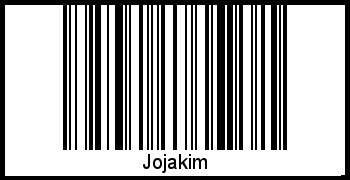 Interpretation von Jojakim als Barcode
