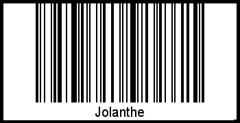 Barcode-Grafik von Jolanthe