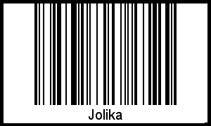 Jolika als Barcode und QR-Code