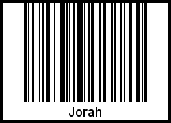 Barcode-Grafik von Jorah