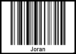Barcode-Foto von Joran