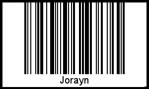 Barcode-Foto von Jorayn