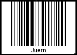 Barcode-Grafik von Juern