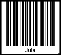 Barcode-Foto von Jula
