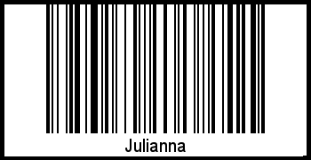 Barcode-Grafik von Julianna