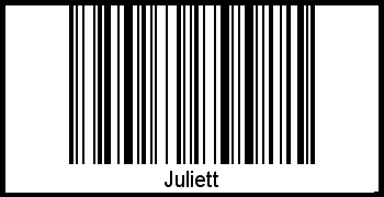 Barcode-Grafik von Juliett