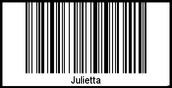 Barcode-Foto von Julietta