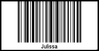 Barcode-Grafik von Julissa