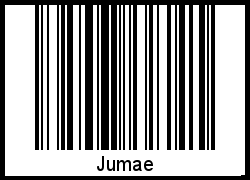 Jumae als Barcode und QR-Code