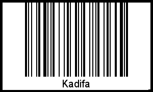 Barcode-Foto von Kadifa