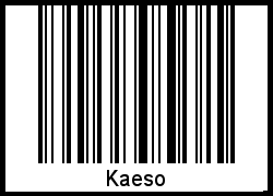 Barcode-Grafik von Kaeso