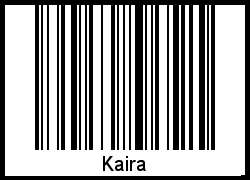 Interpretation von Kaira als Barcode