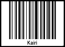 Barcode-Foto von Kairi