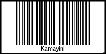 Barcode-Grafik von Kamayini