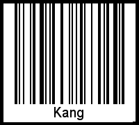 Barcode-Foto von Kang