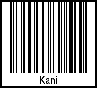 Barcode-Grafik von Kani