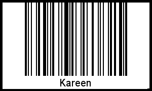 Barcode-Grafik von Kareen