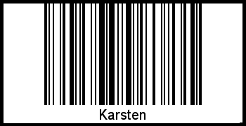 Barcode-Grafik von Karsten