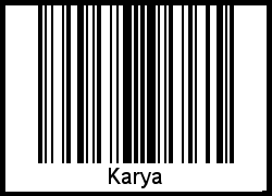 Barcode-Foto von Karya