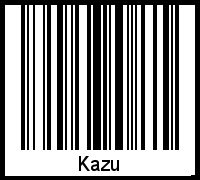 Barcode-Grafik von Kazu
