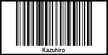 Barcode-Foto von Kazuhiro