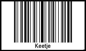 Barcode-Grafik von Keetje