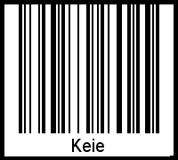 Barcode-Grafik von Keie