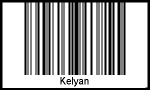 Interpretation von Kelyan als Barcode